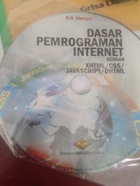 Image of Dasar pemrograman internet dengan XHTML/CSS/JAVACRIPT/DHTML