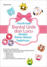 Image of Handmade Bantal Unik dan Lucu dengan Bahan-Bahan Sederhana