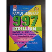 Image of Kamus Lengkap 997 Trilliun Inggris-Indonesia Indonesia-Inggris