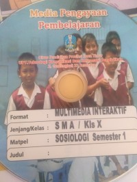 Image of Media pengtayaan pembelajaran sosiologi semester 1 kls X