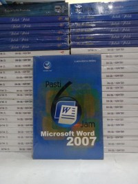 Image of Pasti 6 Jam Microsoft Word 2007