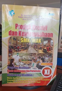 Image of Produk Kreatif dan Kewirausahaan SMK/MAK untuk Kelas XI