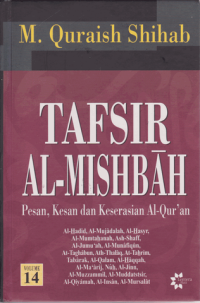Image of TAFSIR Al-Mishbah Pesan, Kesan, dan Keserasian Al Quran 14