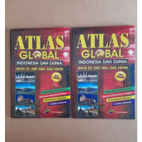 Atlas Global Indonesia dan Dunia untuk SD, SMP, SMA, dan Umum